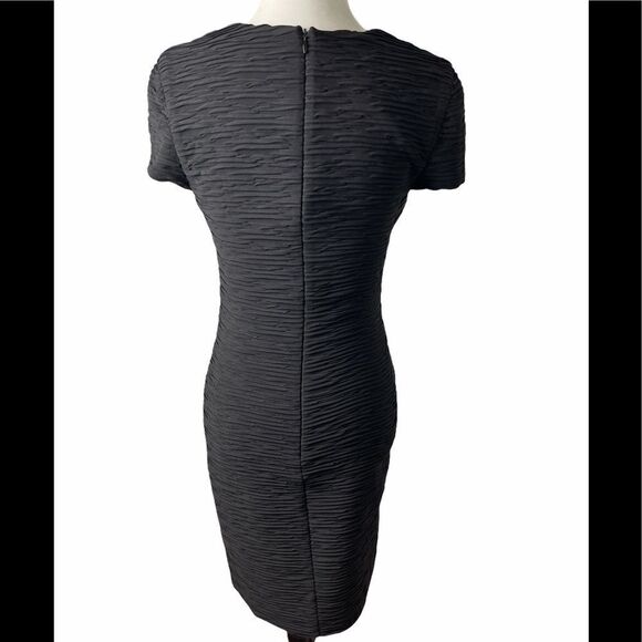 TORN by Ronny Kobo black cap sleeve steath dress - Picture 3 of 14